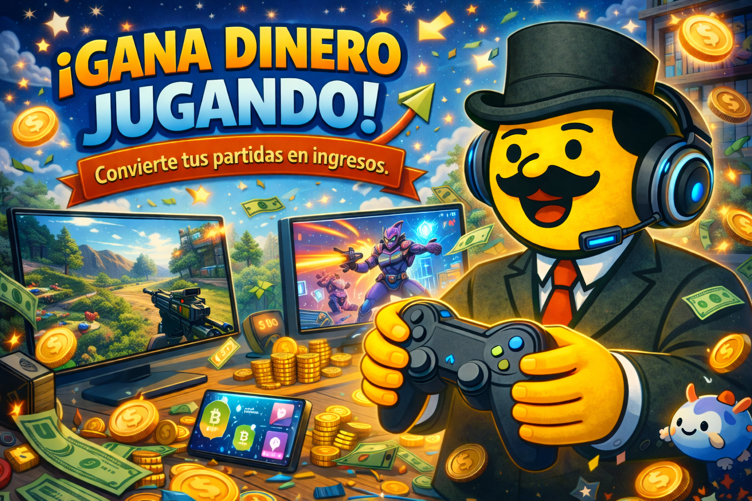Ganar Dinero Jugando Videojuegos