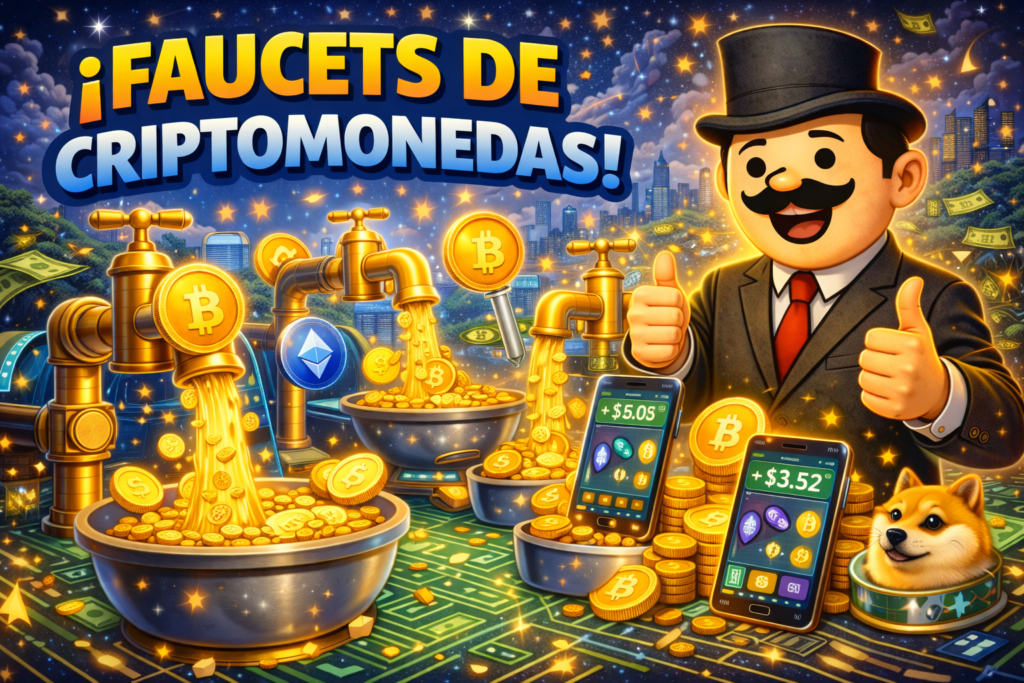 Faucets de Criptomonedas