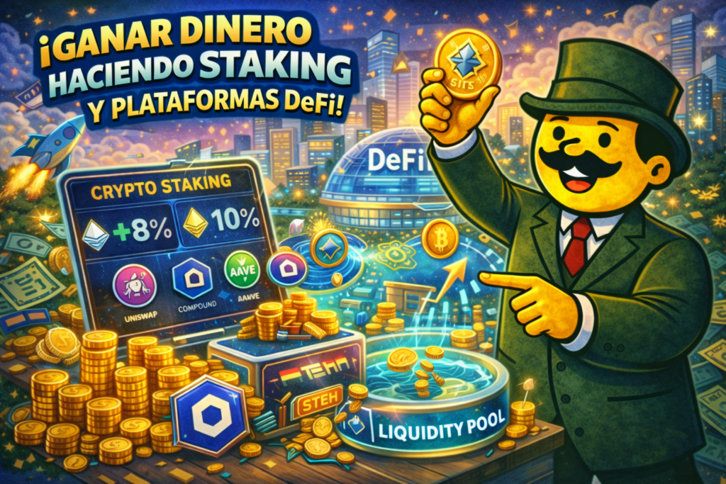 Ganar Dinero con Criptomonedas Haciendo Staking