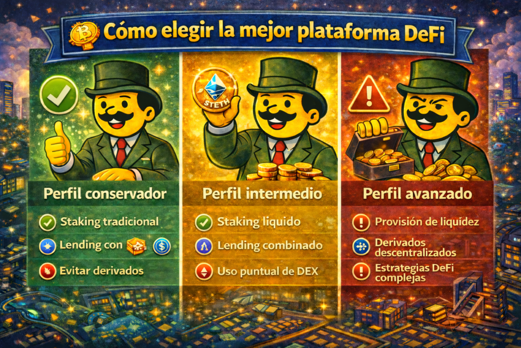 Tipos de Perfil Inversor Cripto