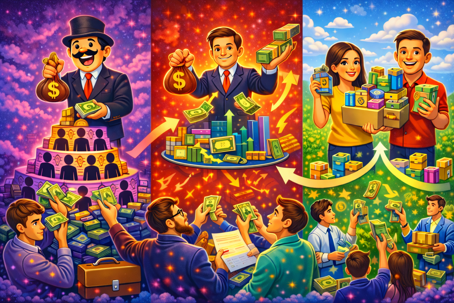 Fases de Estafa Piramidal