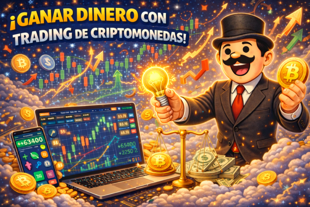 Ganar Dinero con Criptomonedas: Trading