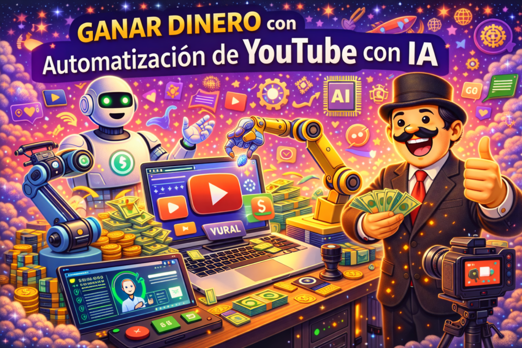 Ganar Dinero con Automatización de YouTube con IA