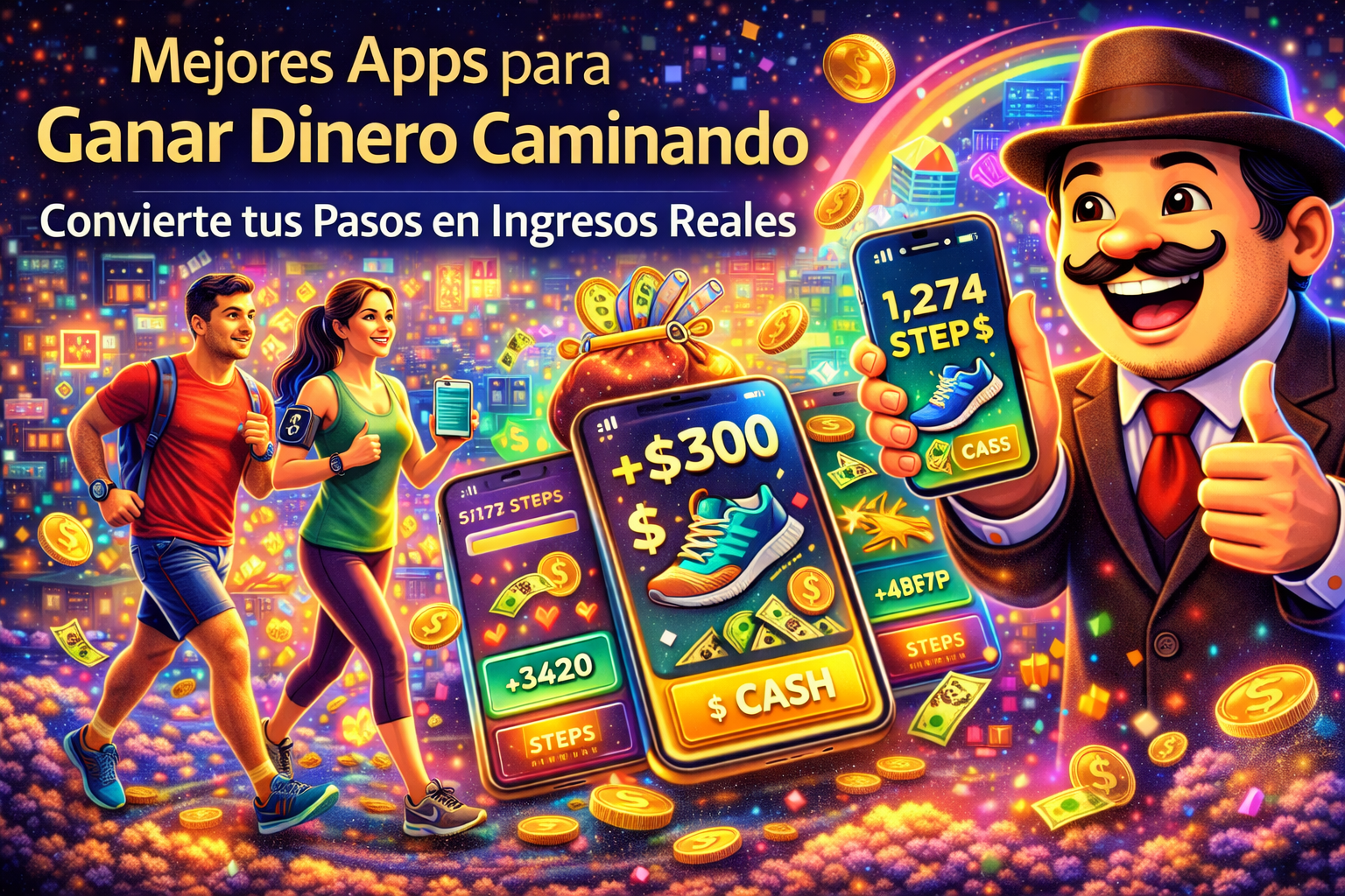 Mejores Apps para Ganar Dinero Caminando