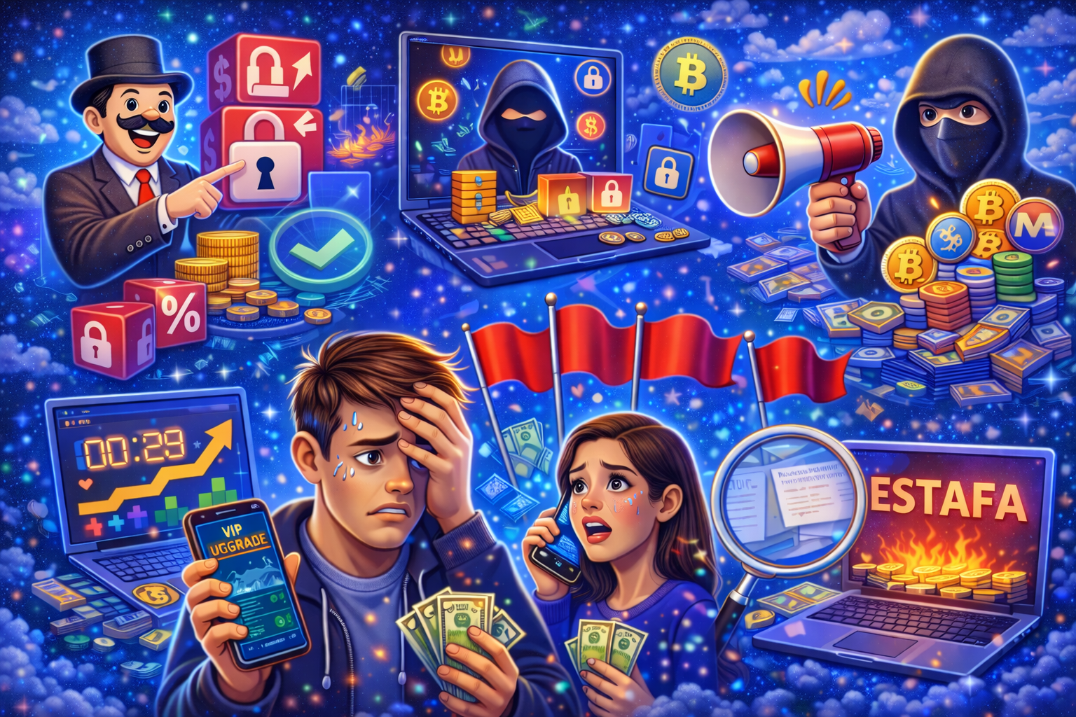 Tipos de Estafas Piramidales