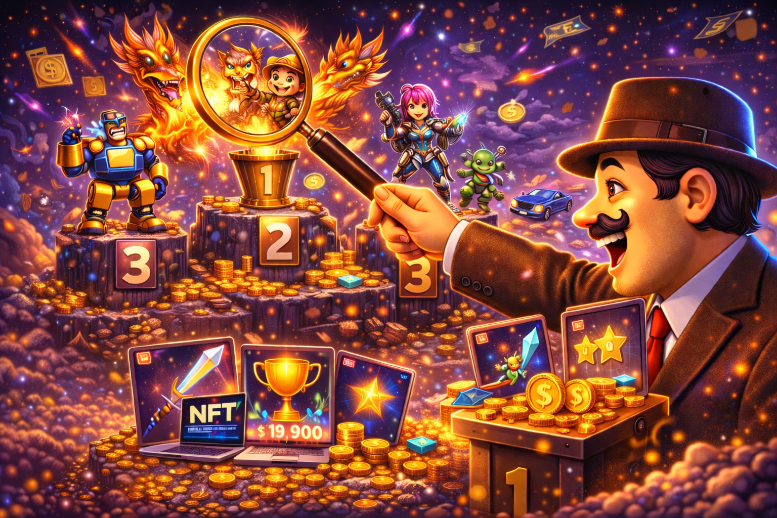 Mejores Juegos NFT para Ganar Dinero