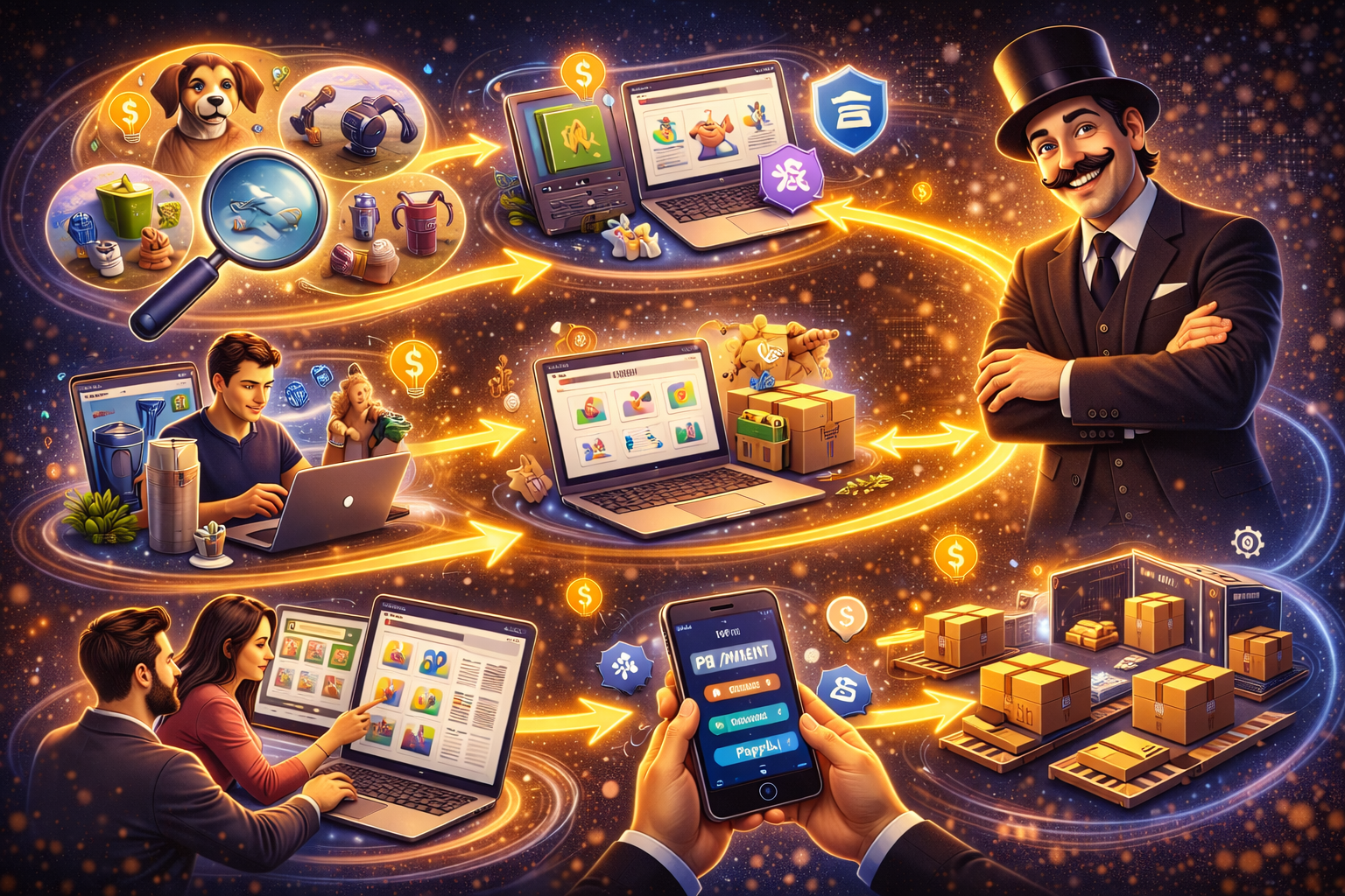 Cómo empezar un negocio de dropshipping