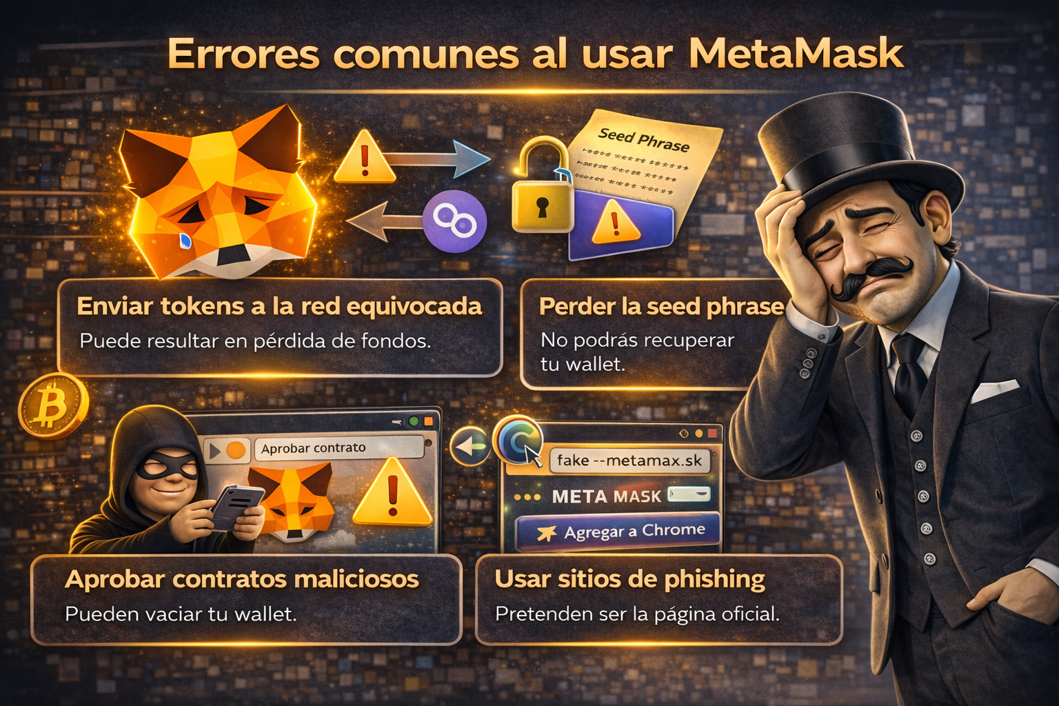 Errores al Usar Metamask