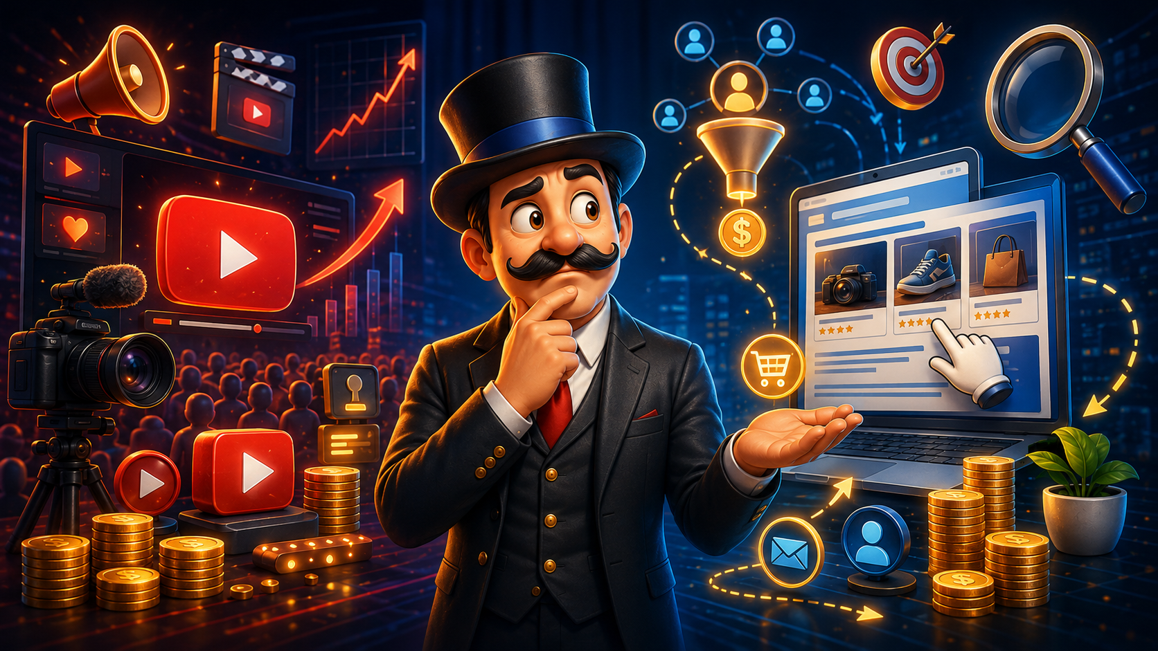 ¿Qué monetiza mejor: YouTube o Blog/Página Web?