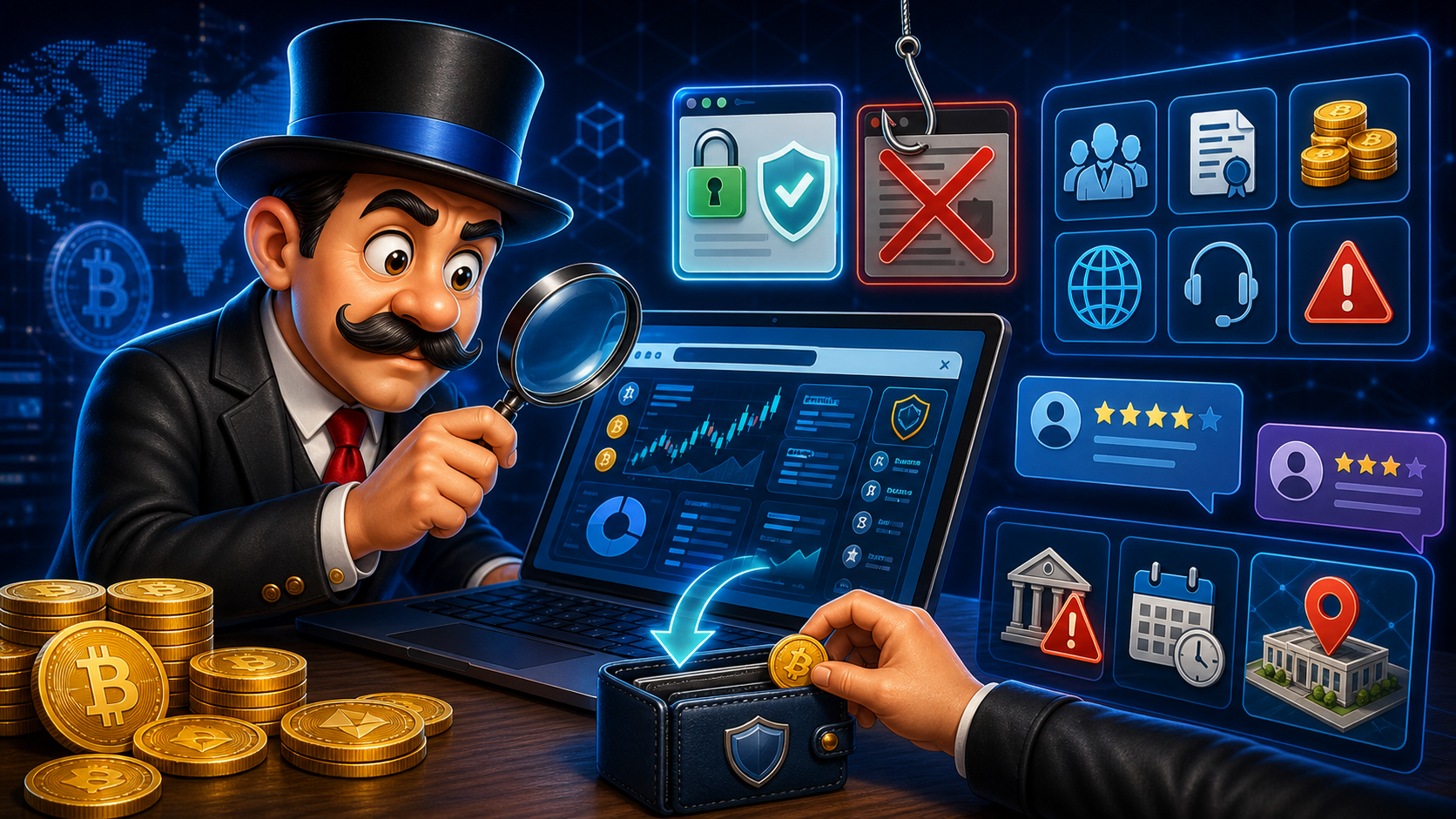 Verificar Confianza en Plataformas Crypto