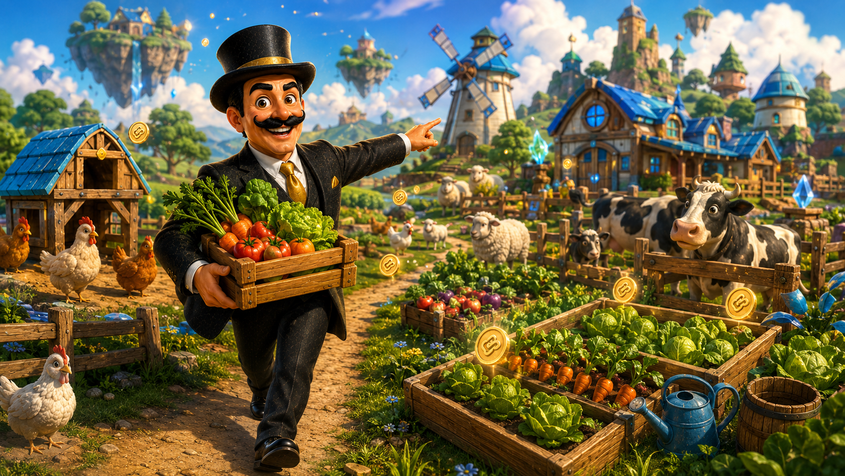 Play To Earn Farm Game