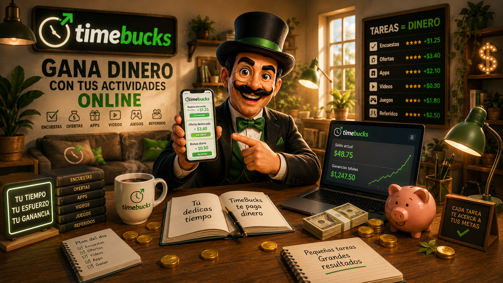 Timebucks-Encuestas