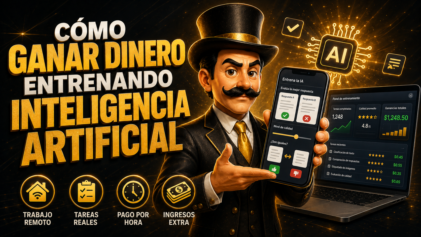 Ganar Dinero Entrenando Inteligencia Artificial
